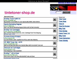 tintetoner-shop.de screenshot
