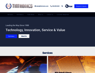 tintronics.com screenshot