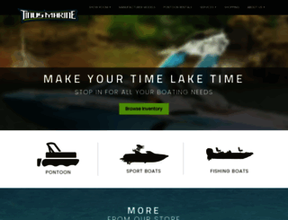 tinusmarine.com screenshot
