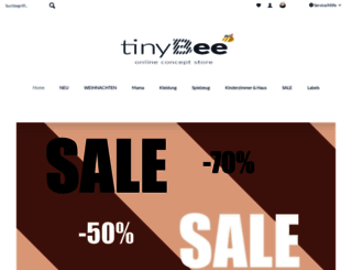 tinybee.de screenshot