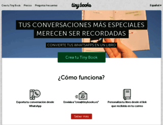 tinybooks.es screenshot
