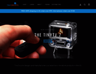 tinycircuits.com screenshot