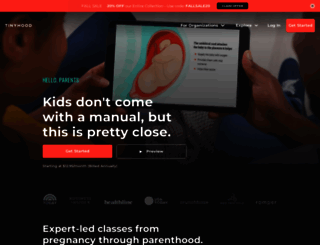 tinyhood.com screenshot