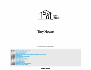 tinyhouse.ca screenshot