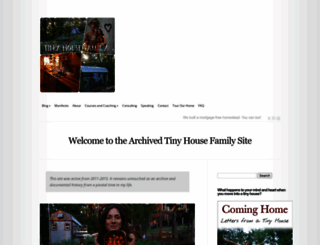 tinyhousefamily.com screenshot