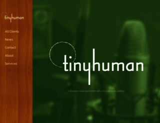 tinyhuman.com screenshot