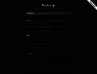 tinynav.com screenshot