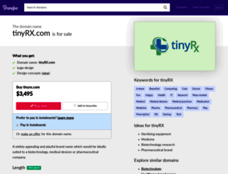 tinyrx.com screenshot