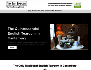tinytimstearoom.com screenshot