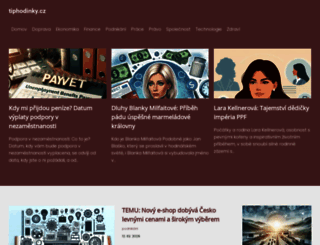 tiphodinky.cz screenshot