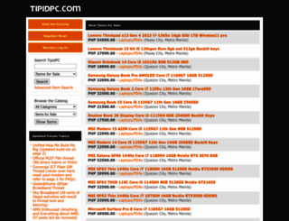 tipidpc.com screenshot