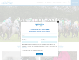 tipperaryraces.ie screenshot