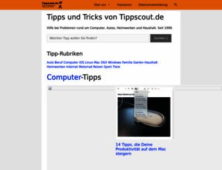 tippscout.de screenshot