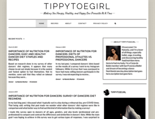 tippytoegirl.com screenshot
