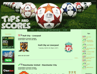 tips-scores.com screenshot
