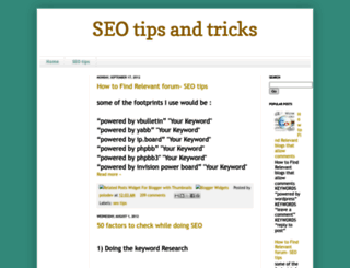 tips-tricks-of-seo.blogspot.com screenshot