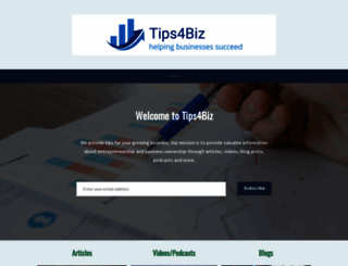 tips4biz.com screenshot