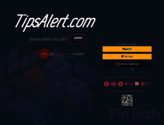 tipsalert.com screenshot