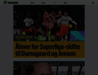 tipsbladet.dk screenshot