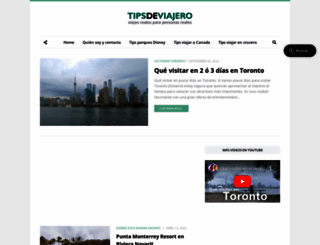 tipsdeviajero.com screenshot