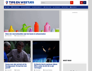 tipsenweetjes.nl screenshot