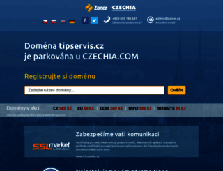 tipservis.cz screenshot