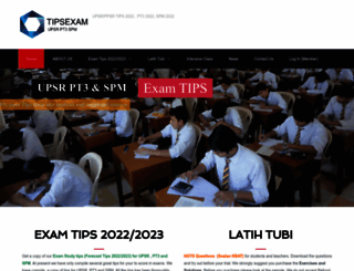 tipsexam.com screenshot