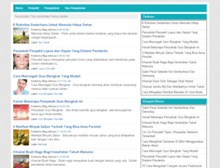 tipssehatku.com screenshot