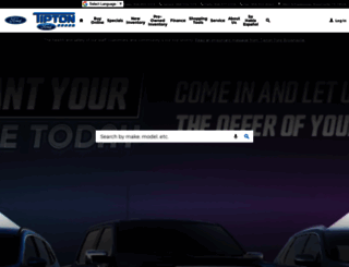tiptonmotors.com screenshot