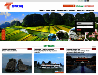 tiptoptour.com.vn screenshot