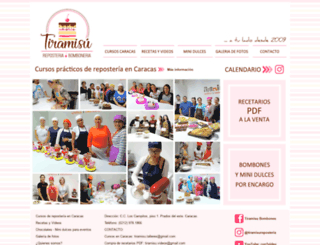 tiramisu.com.ve screenshot