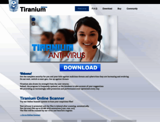 tiranium-antivirus.com screenshot
