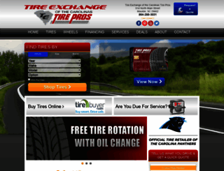 tireexchange.com screenshot