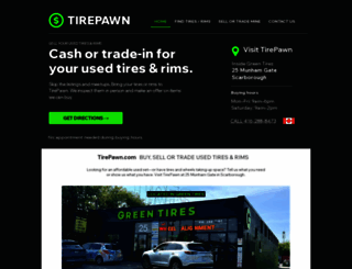 tirepawn.com screenshot