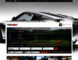 tiresaddict.com screenshot