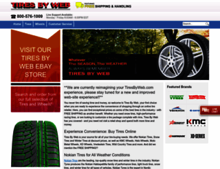 tiresbyweb.com screenshot