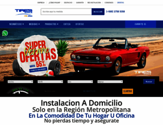 tireschile.cl screenshot