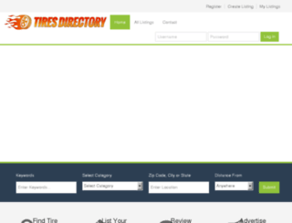 tiresdirectory.com screenshot
