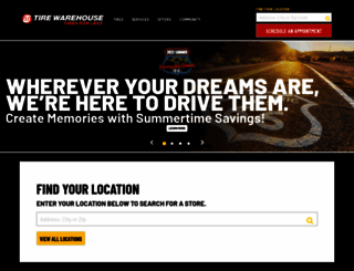 tirewarehouse.net screenshot