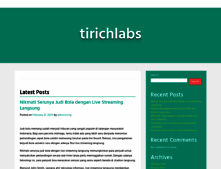 tirichlabs.com screenshot