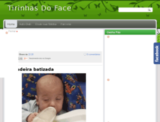 tirinhasdoface.com screenshot