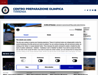 tirrenia.coni.it screenshot