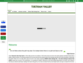 tirthanvalley.com screenshot