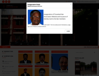 tirunelvelibarassociation.com screenshot