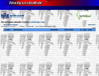 tischfussball.de screenshot