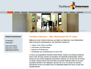 tischlerei-frank-untermann.de screenshot