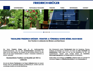 tischlerei-friedrich-krueger.de screenshot