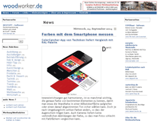 tischlerlinks.de screenshot