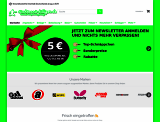 tischtennis-billiger.de screenshot