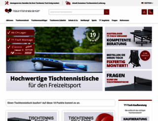 tischtennis-shop.ch screenshot